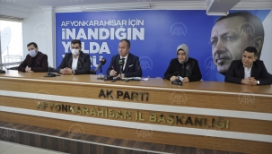 AK Parti Afyonkarahisar İl Başkanlığı basın toplantısı