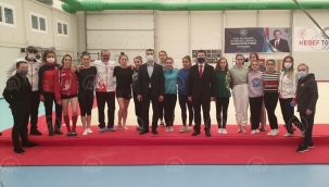Türkiye Cimnastik Federasyonu Başkanı Suat Çelen İzmir ve Manisa'da sporcularla buluştu